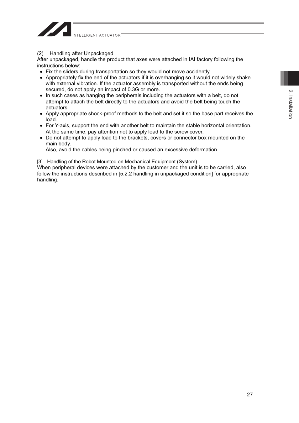 IAI America IF User Manual | Page 33 / 76