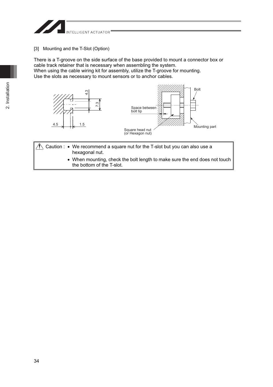IAI America IF User Manual | Page 40 / 76
