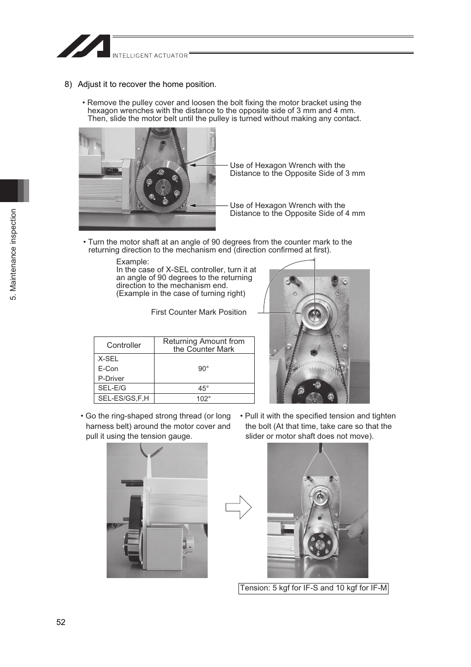 IAI America IF User Manual | Page 58 / 76