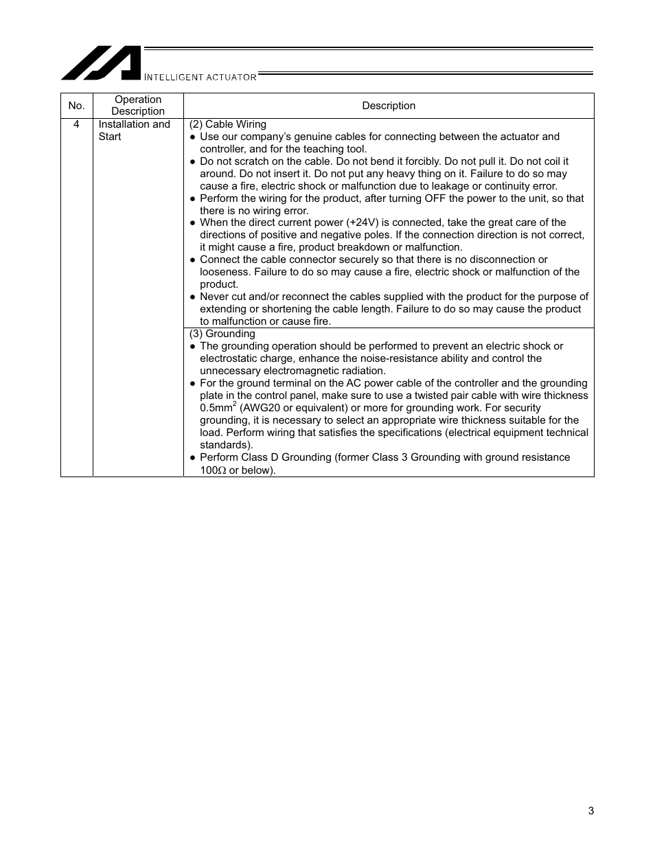 IAI America SSPA User Manual | Page 11 / 114