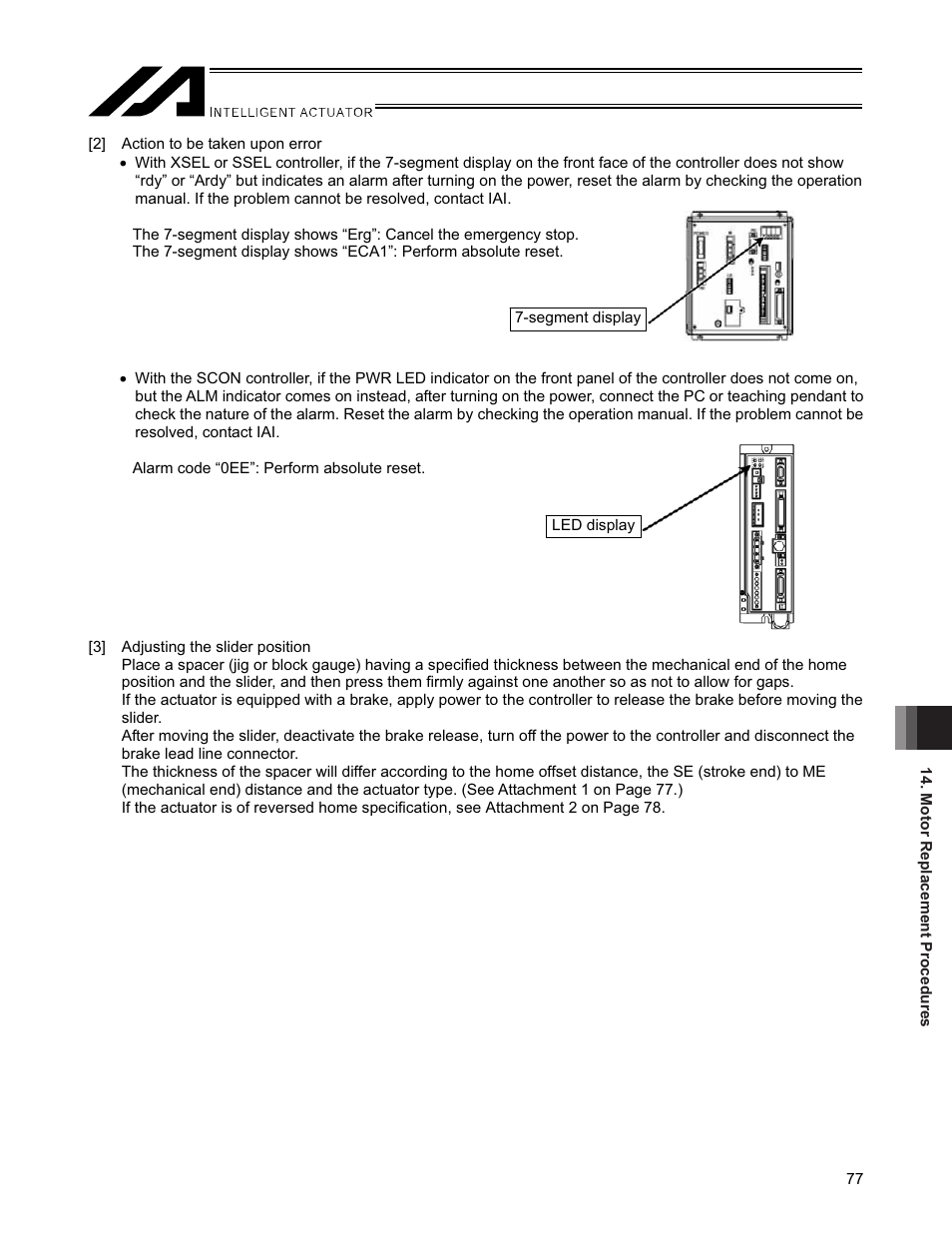 IAI America SSPA User Manual | Page 85 / 114