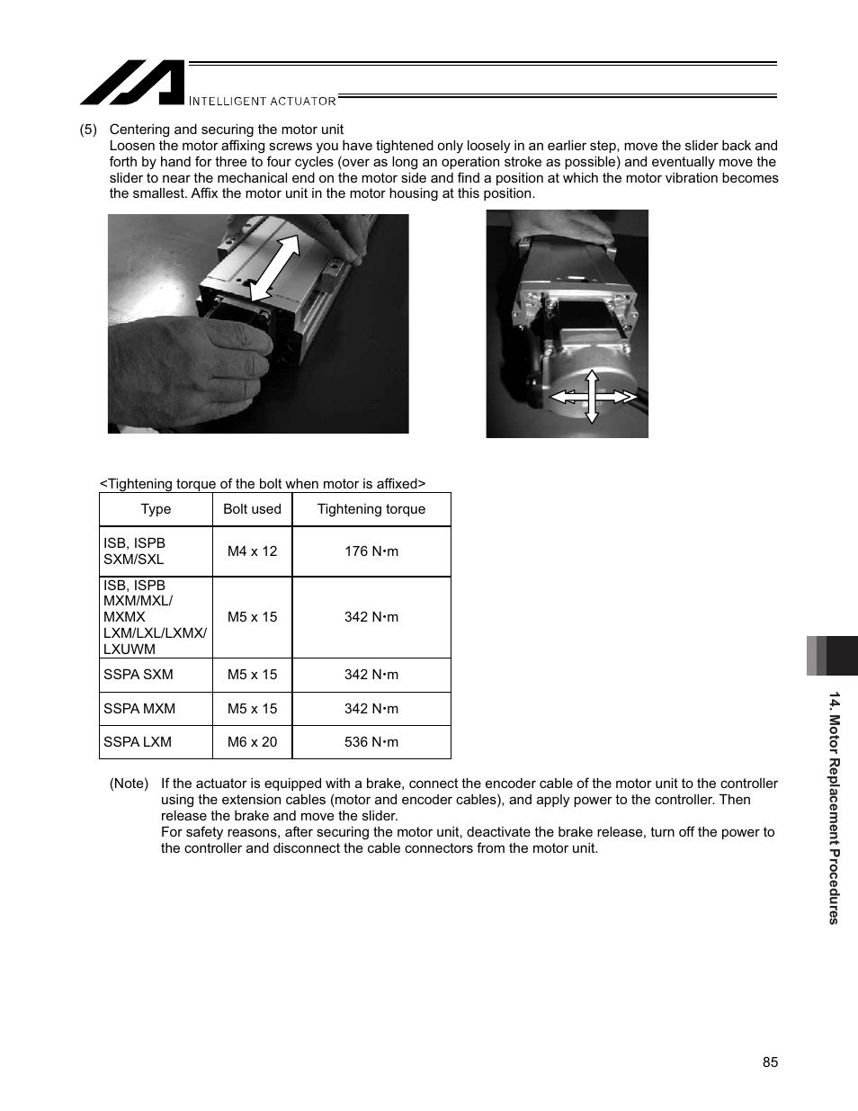 IAI America SSPA User Manual | Page 93 / 114