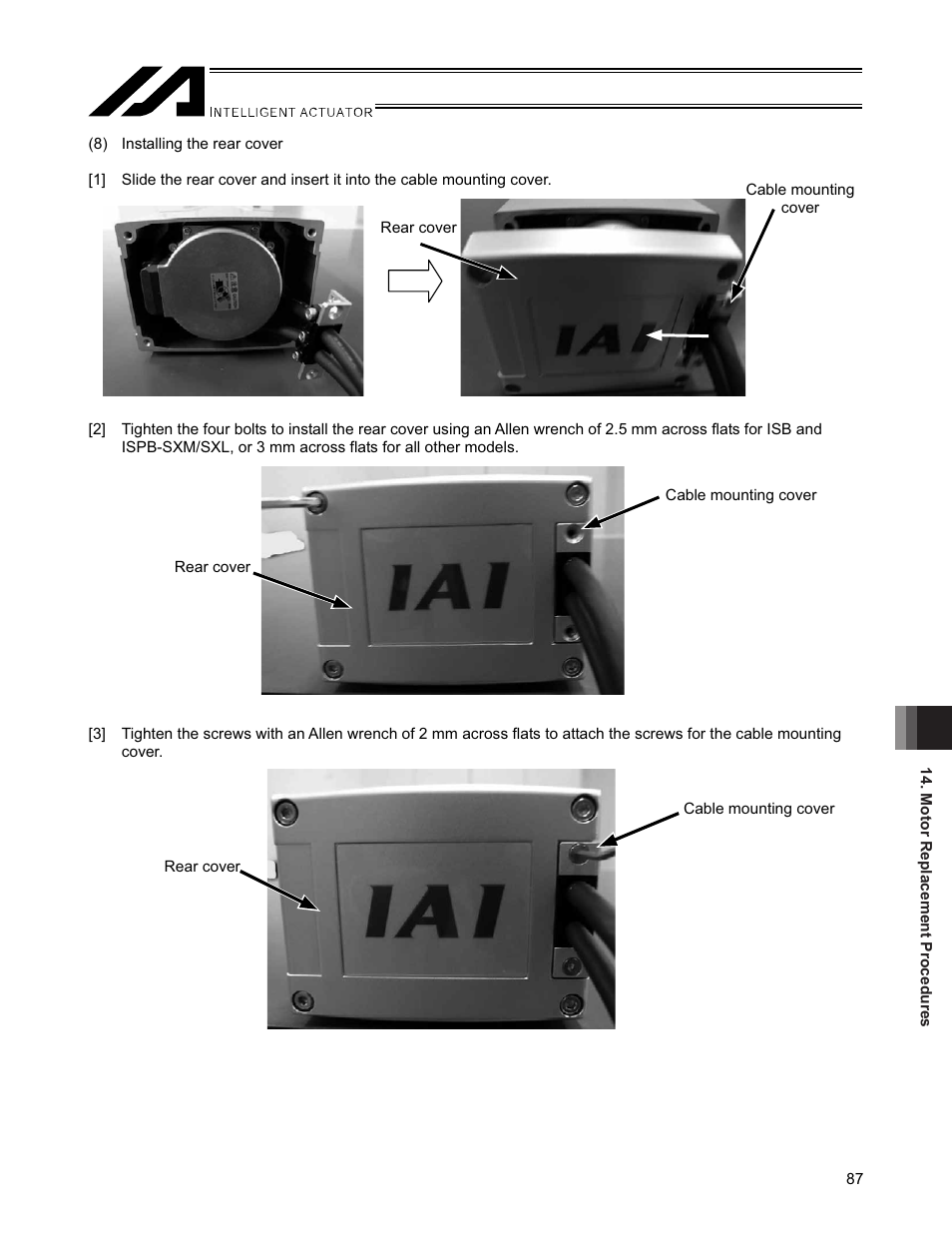 IAI America SSPA User Manual | Page 95 / 114