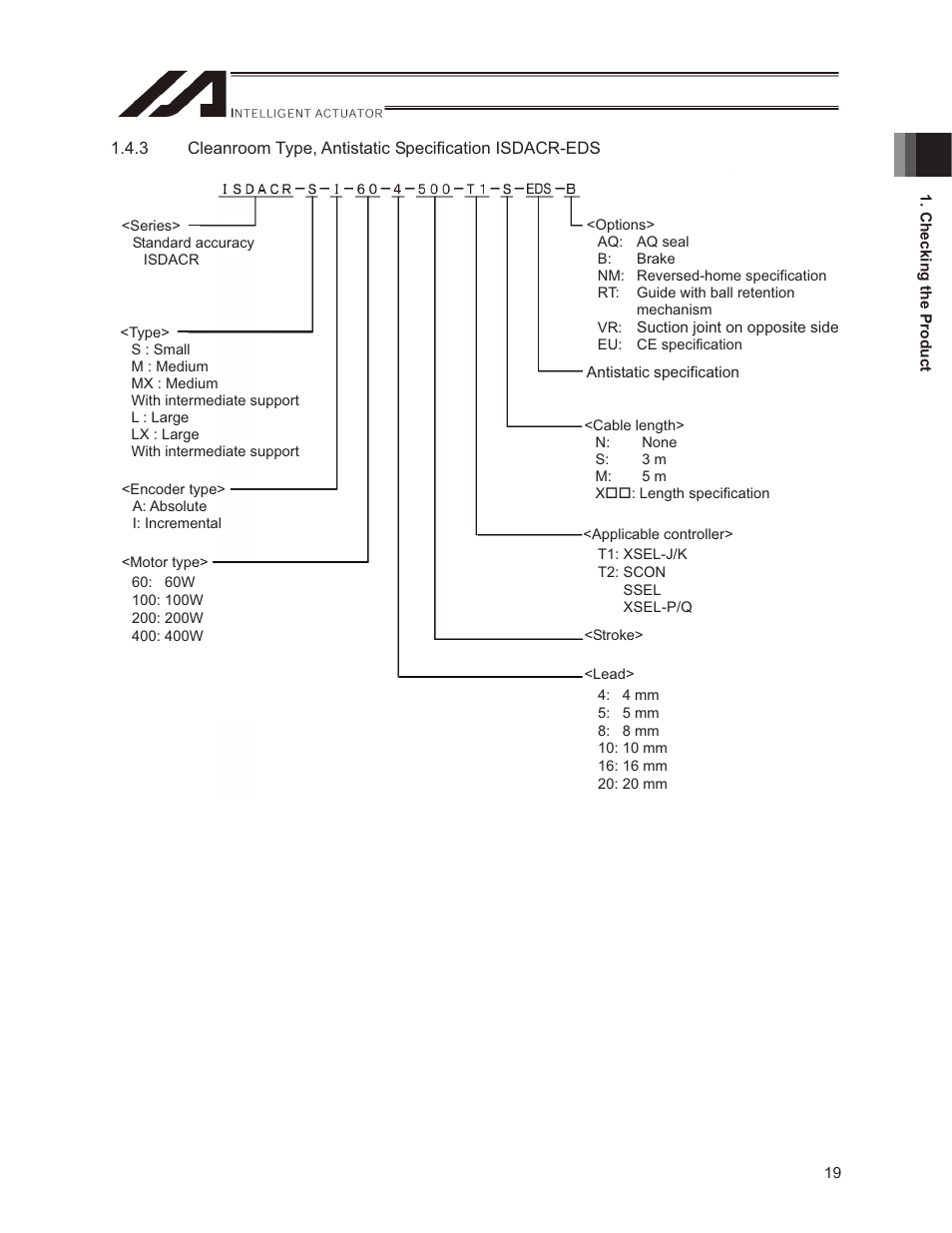 IAI America ISPDACR-ESD User Manual | Page 27 / 126