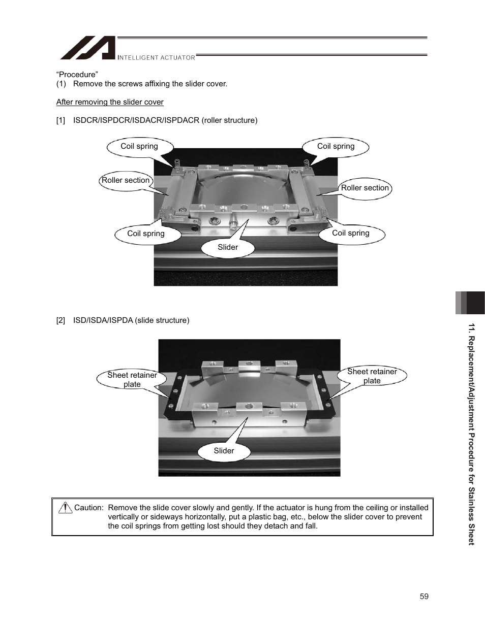 IAI America ISPDACR-ESD User Manual | Page 67 / 126