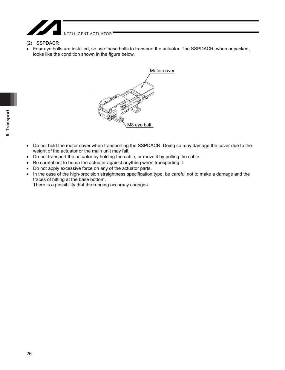 IAI America SSPDACR User Manual | Page 34 / 116