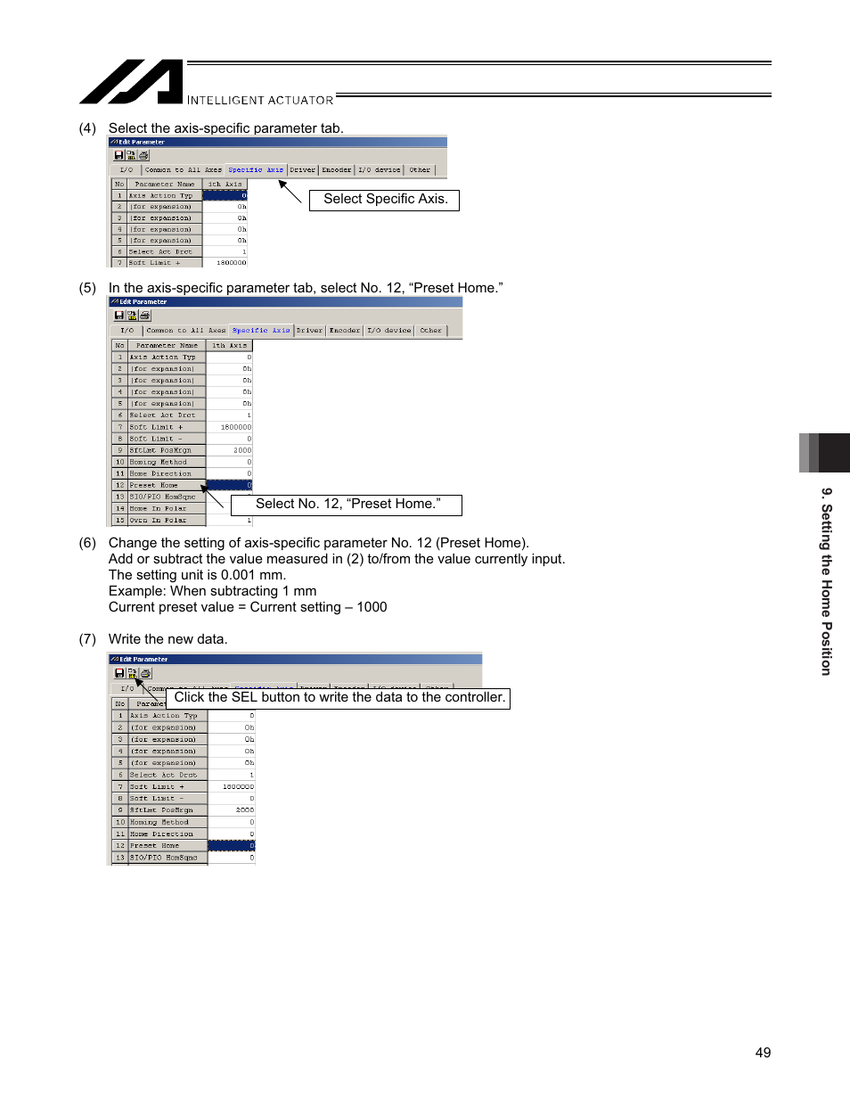 IAI America SSPDACR User Manual | Page 57 / 116