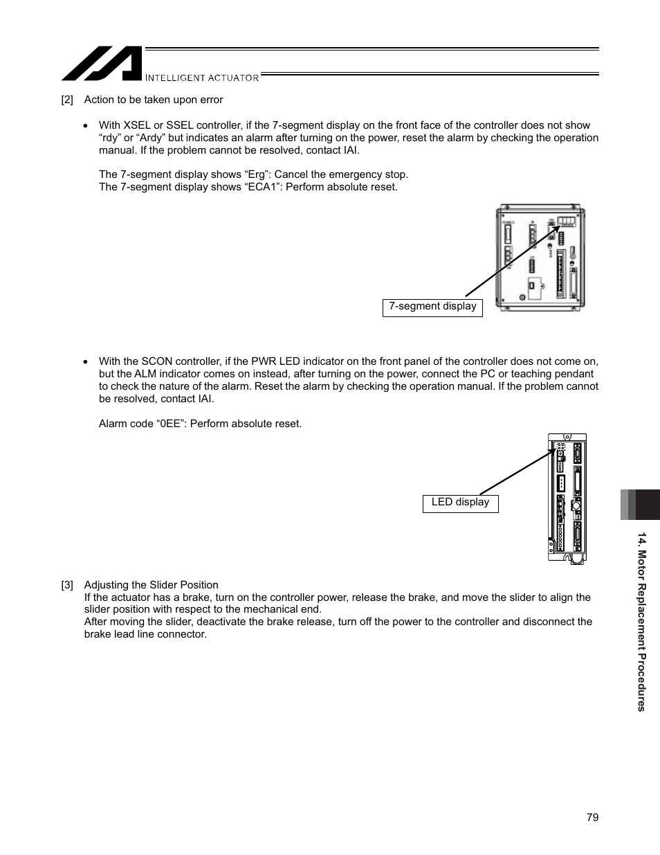 IAI America SSPDACR User Manual | Page 87 / 116