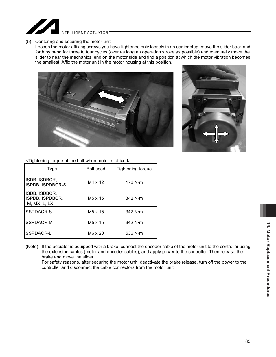 IAI America SSPDACR User Manual | Page 93 / 116