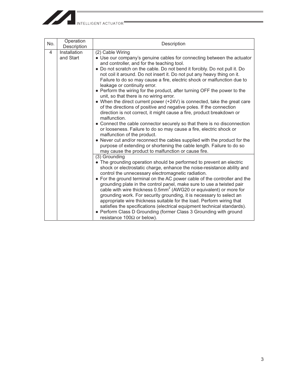 IAI America ISWA User Manual | Page 11 / 90