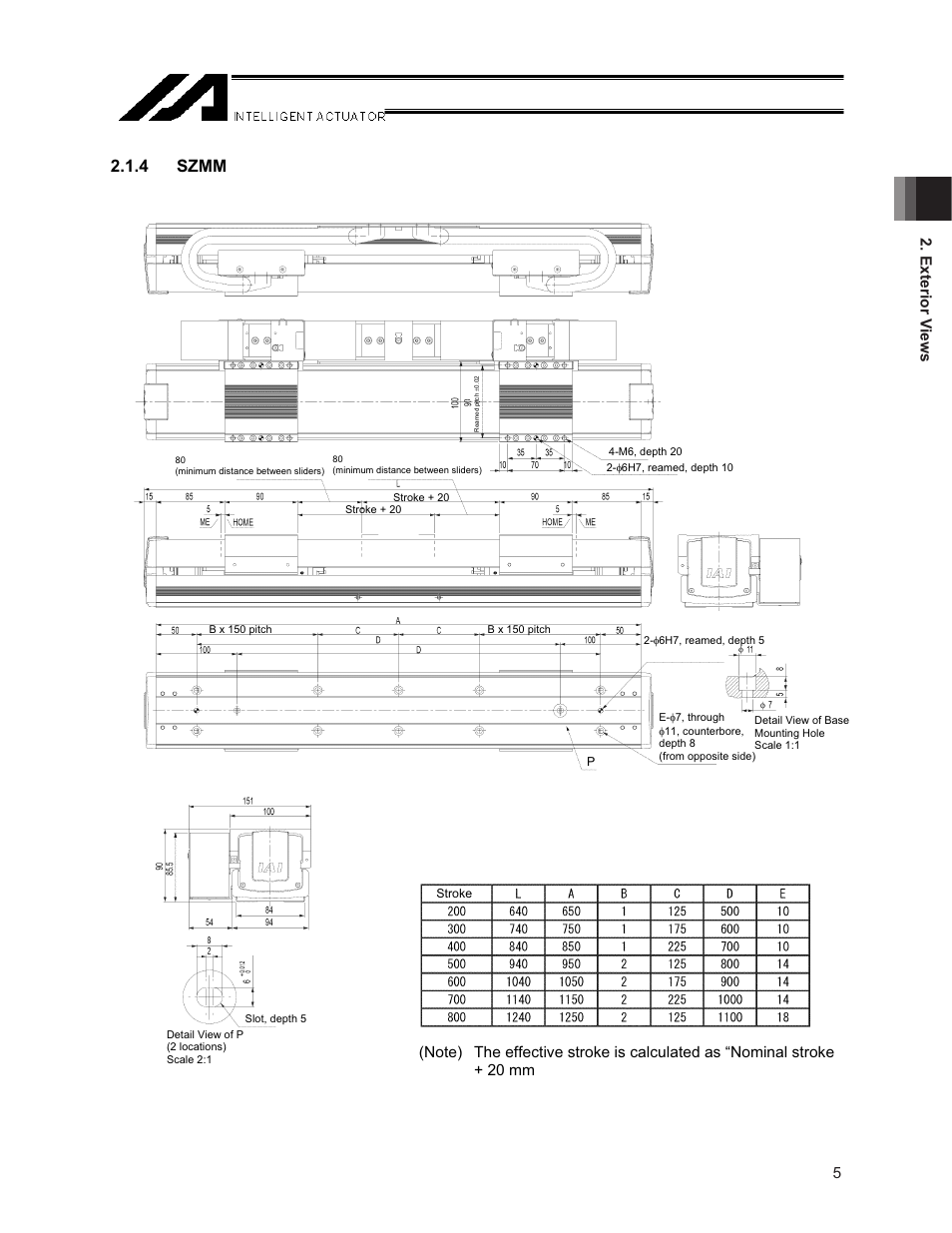 4 szmm, Exterior v iews | IAI America NS User Manual | Page 19 / 78