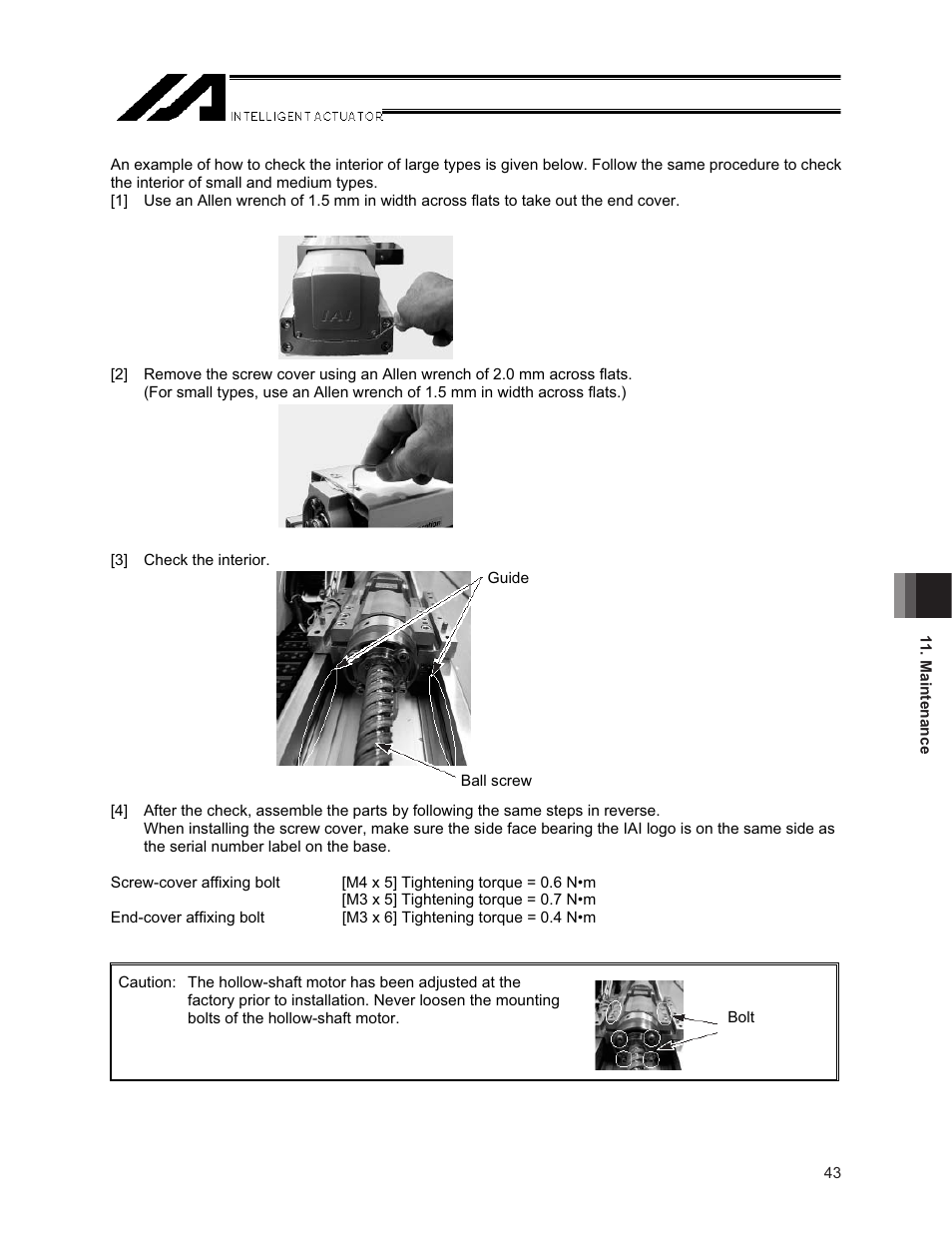 IAI America NS User Manual | Page 57 / 78