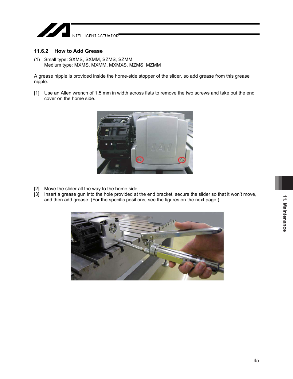 IAI America NS User Manual | Page 59 / 78