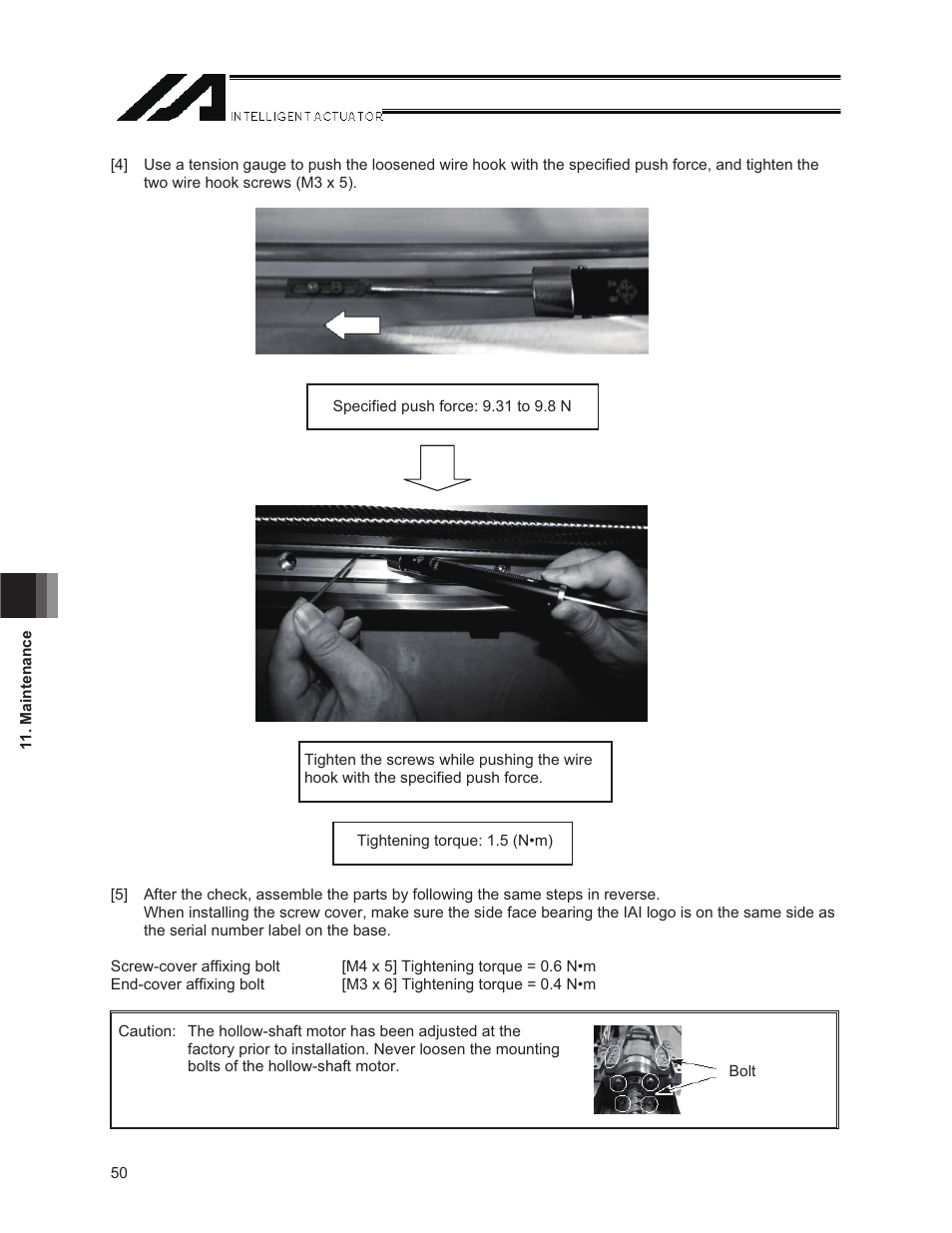 IAI America NS User Manual | Page 64 / 78