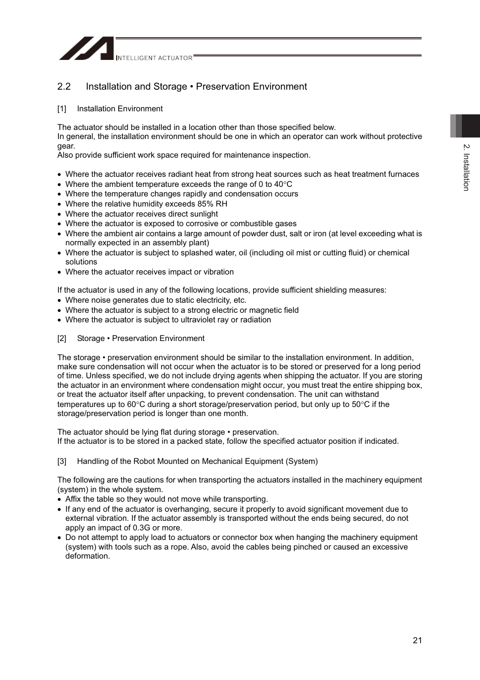 IAI America RS User Manual | Page 27 / 46