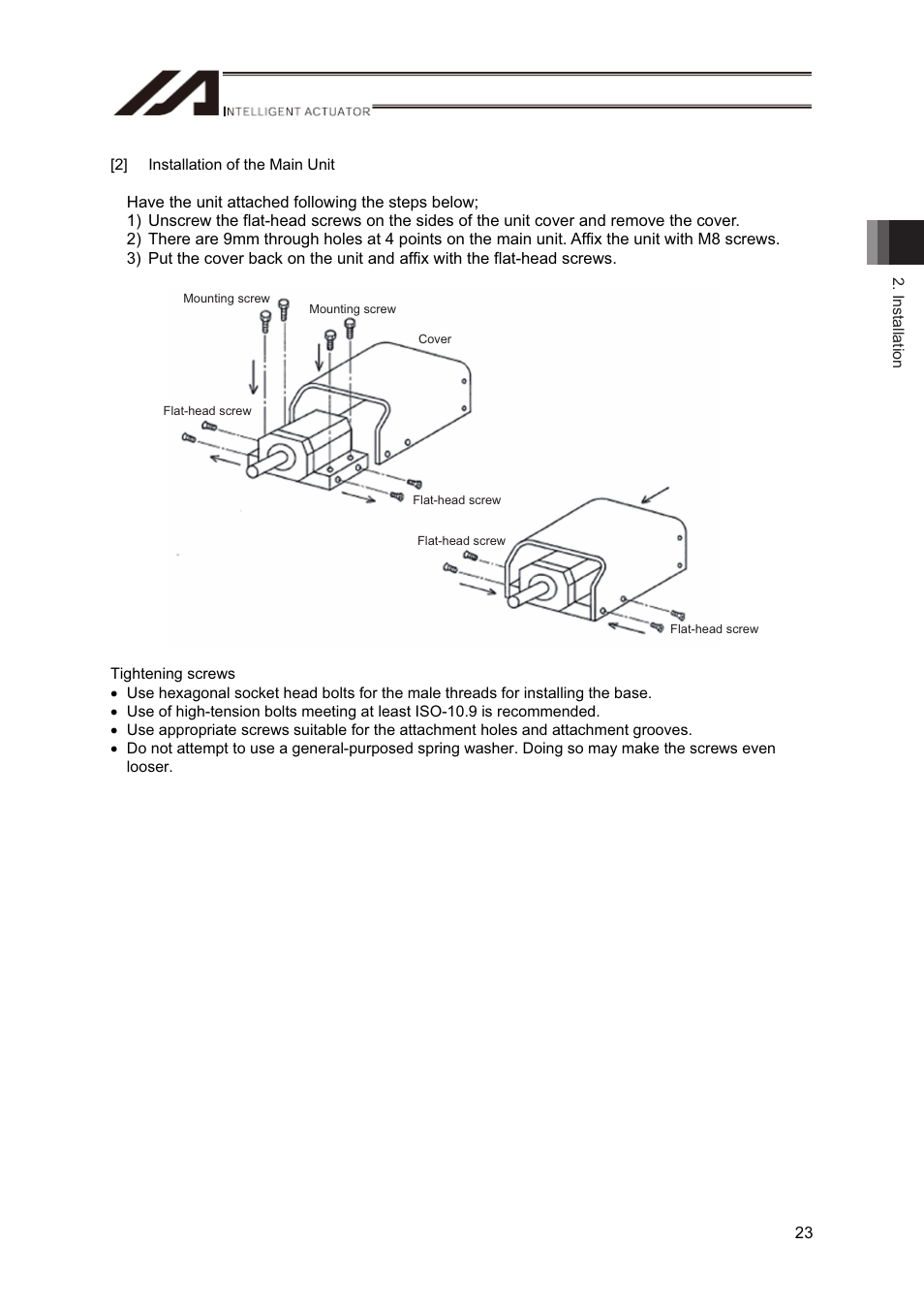 IAI America RS User Manual | Page 29 / 46