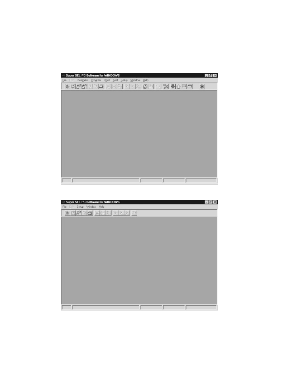 2 menu window, 1 explanation of the men, 2menu window | IAI America DS-S-P1 User Manual | Page 8 / 32