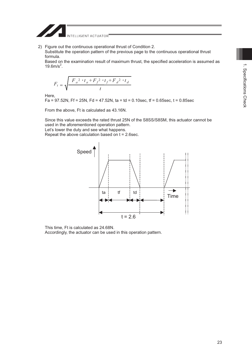IAI America LSA-S10SS User Manual | Page 29 / 90