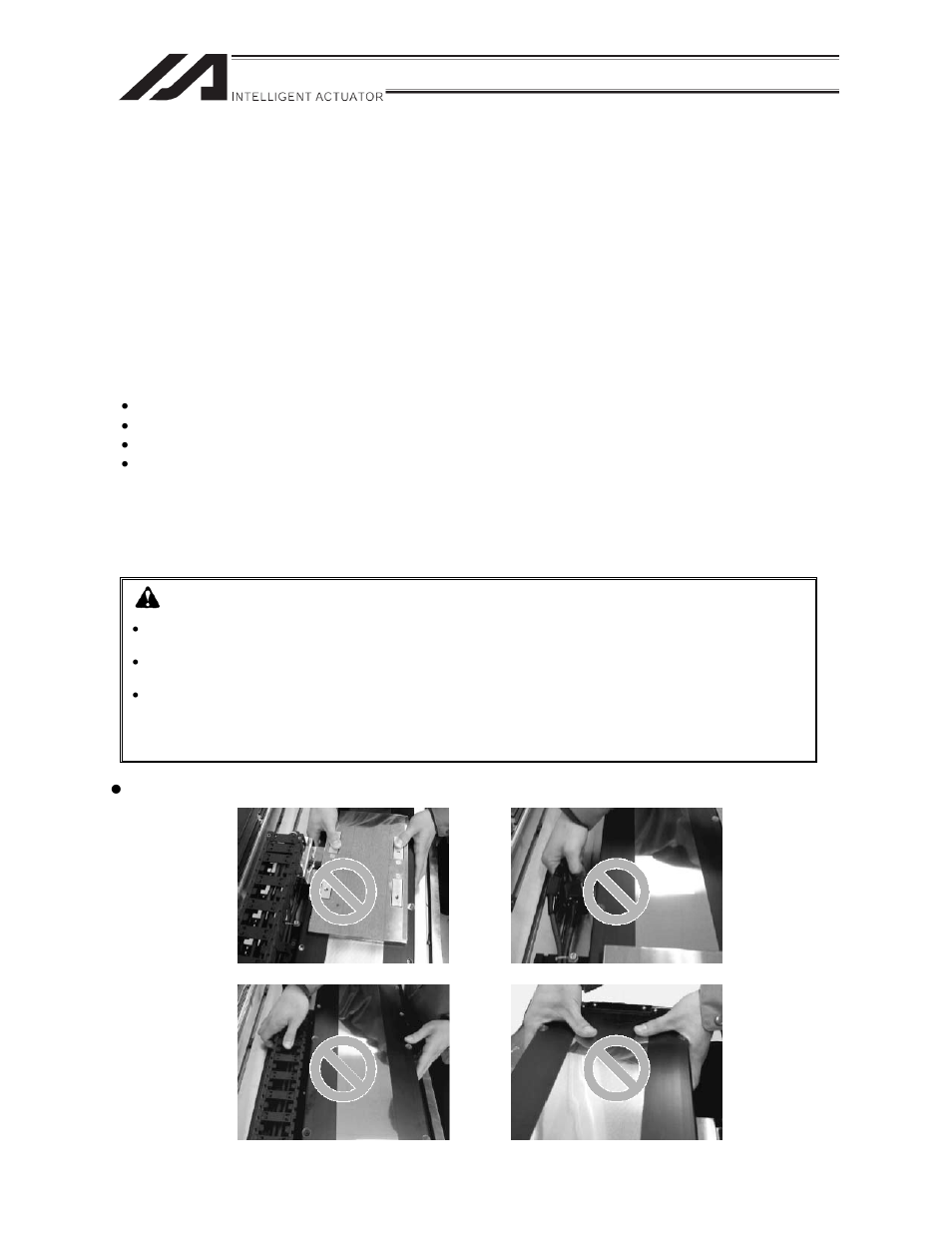 Transportation and handling, 1 handling the actuator by itself, Handling the actuator by itself | Handling the packed actuator, Handling the unpacked actuator | IAI America LSA-W21SS User Manual | Page 18 / 68