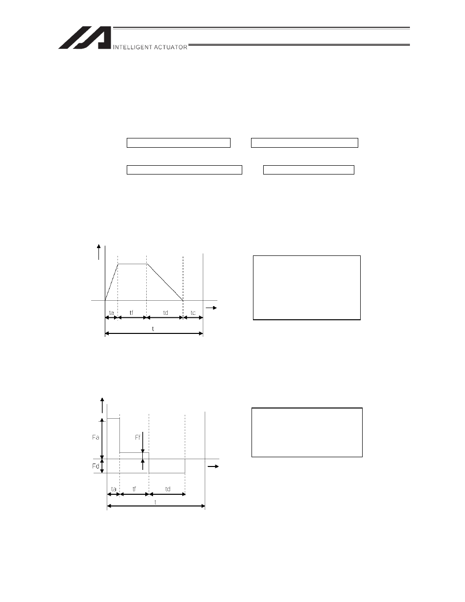 Selection conditions | IAI America LSA-W21SS User Manual | Page 31 / 68