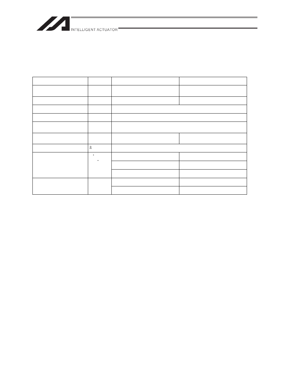 Specifications, 1 actuator, Actuator | IAI America LSA-W21SS User Manual | Page 56 / 68