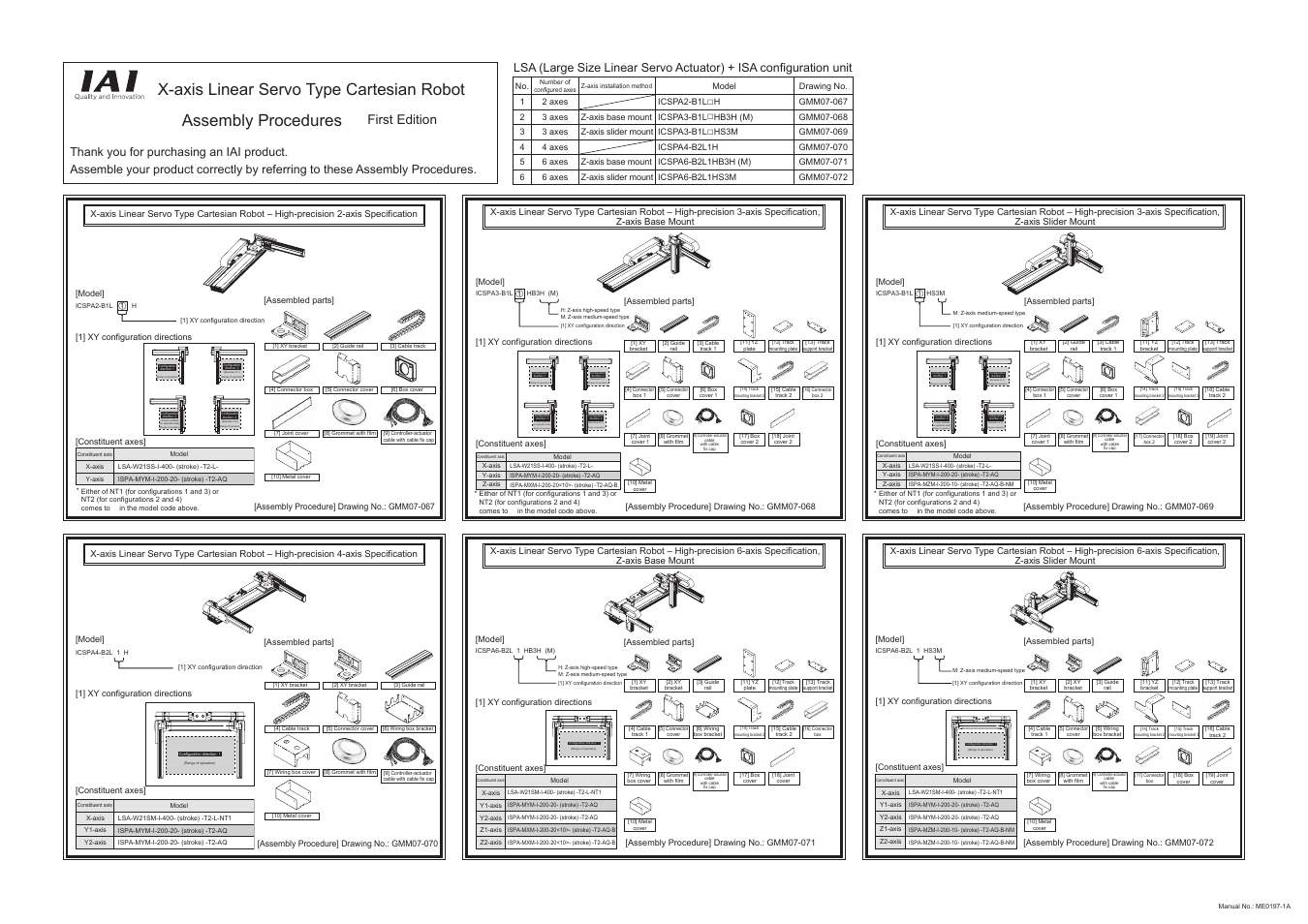 IAI America LSA User Manual | 16 pages