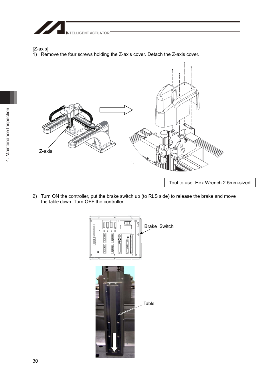 IAI America CT4 User Manual | Page 36 / 72