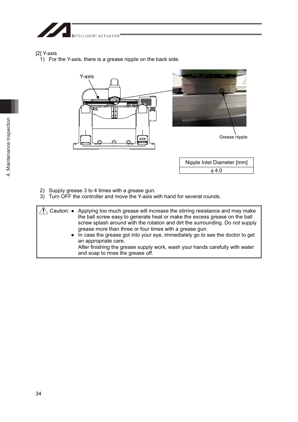 IAI America CT4 User Manual | Page 40 / 72