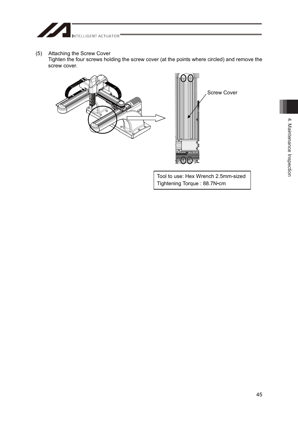 IAI America CT4 User Manual | Page 51 / 72