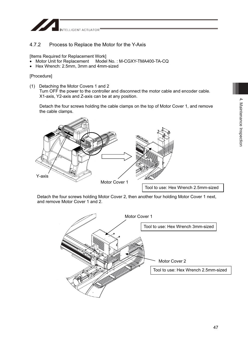 IAI America CT4 User Manual | Page 53 / 72