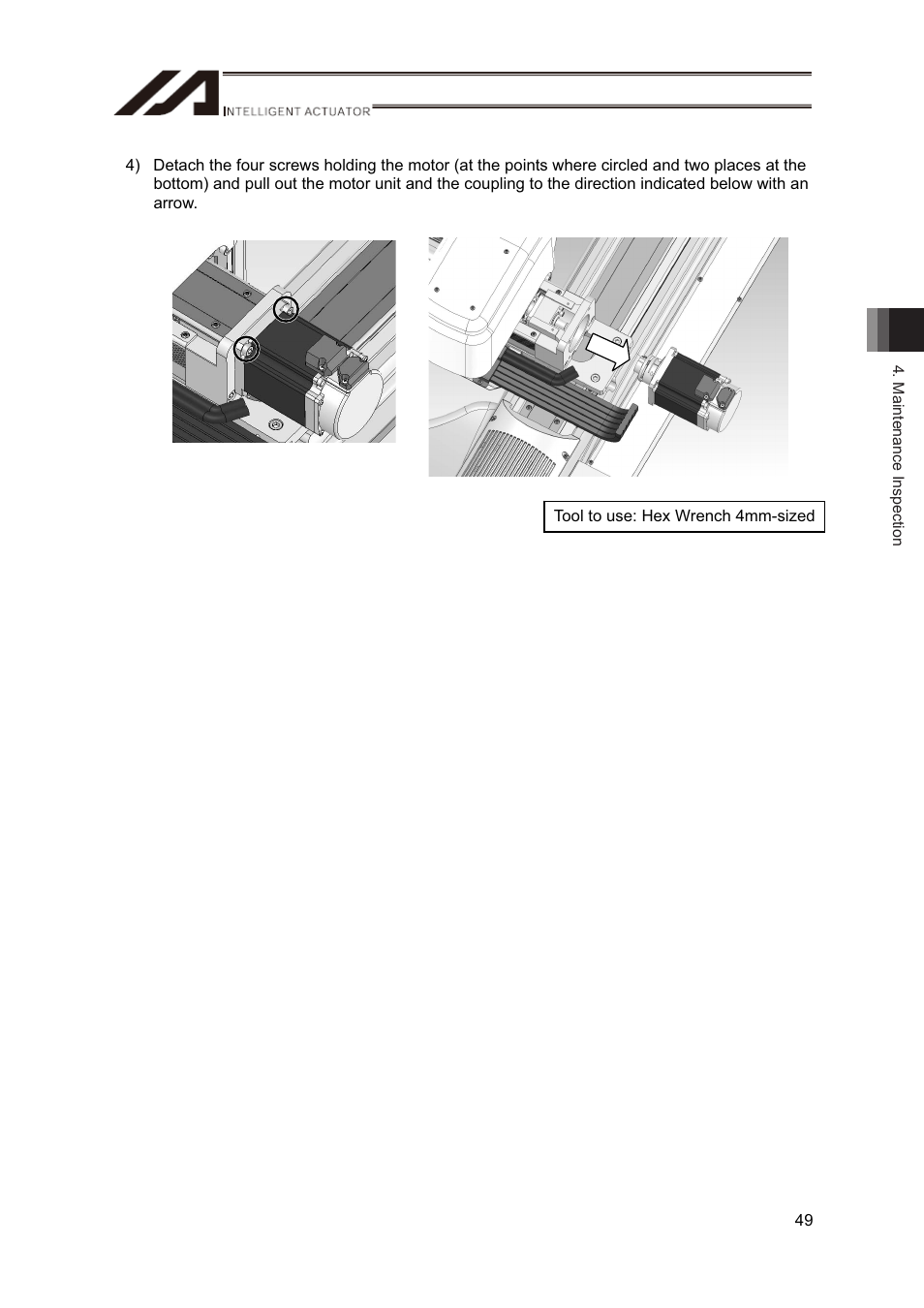 IAI America CT4 User Manual | Page 55 / 72