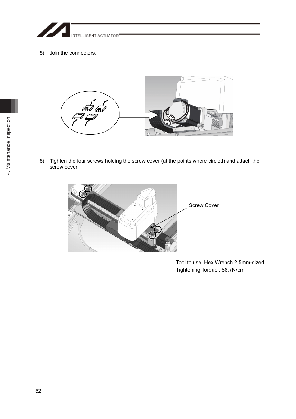 IAI America CT4 User Manual | Page 58 / 72