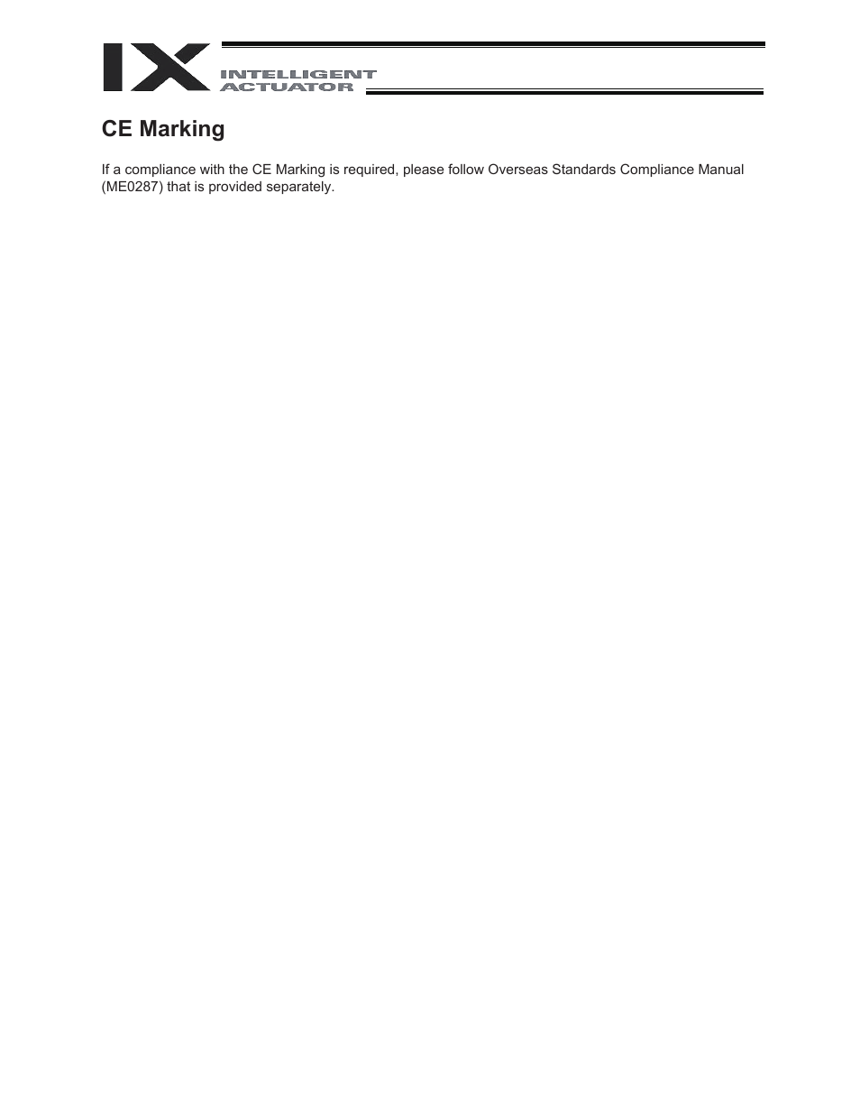 Ce marking | IAI America IX-INN8040 User Manual | Page 4 / 94