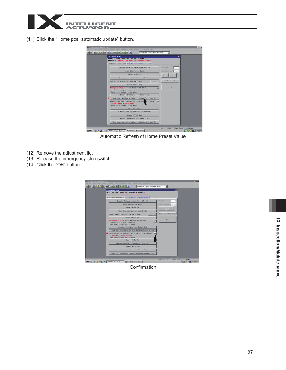 IAI America IX-NNW3515H User Manual | Page 103 / 110