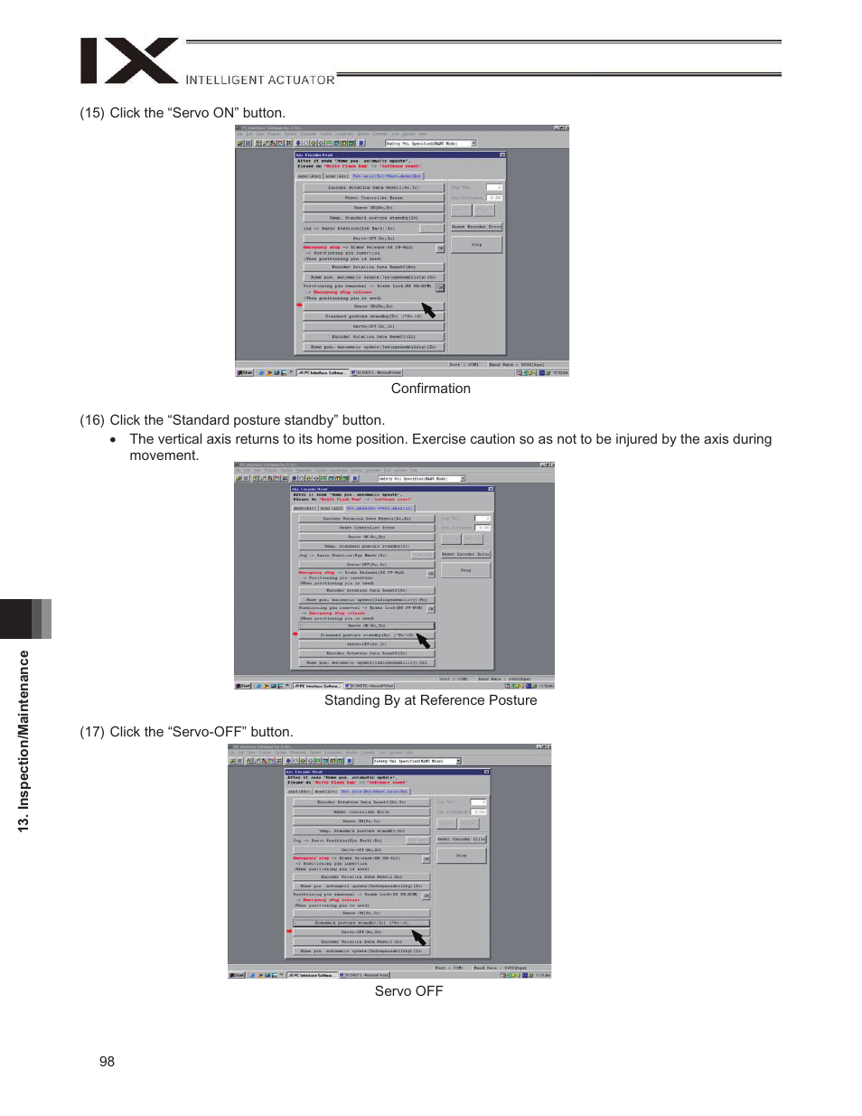 IAI America IX-NNW3515H User Manual | Page 104 / 110