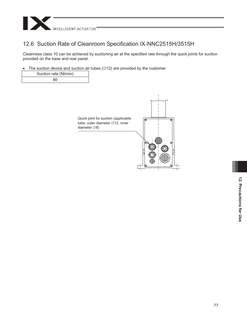 IAI America IX-NNW3515H User Manual | Page 83 / 110