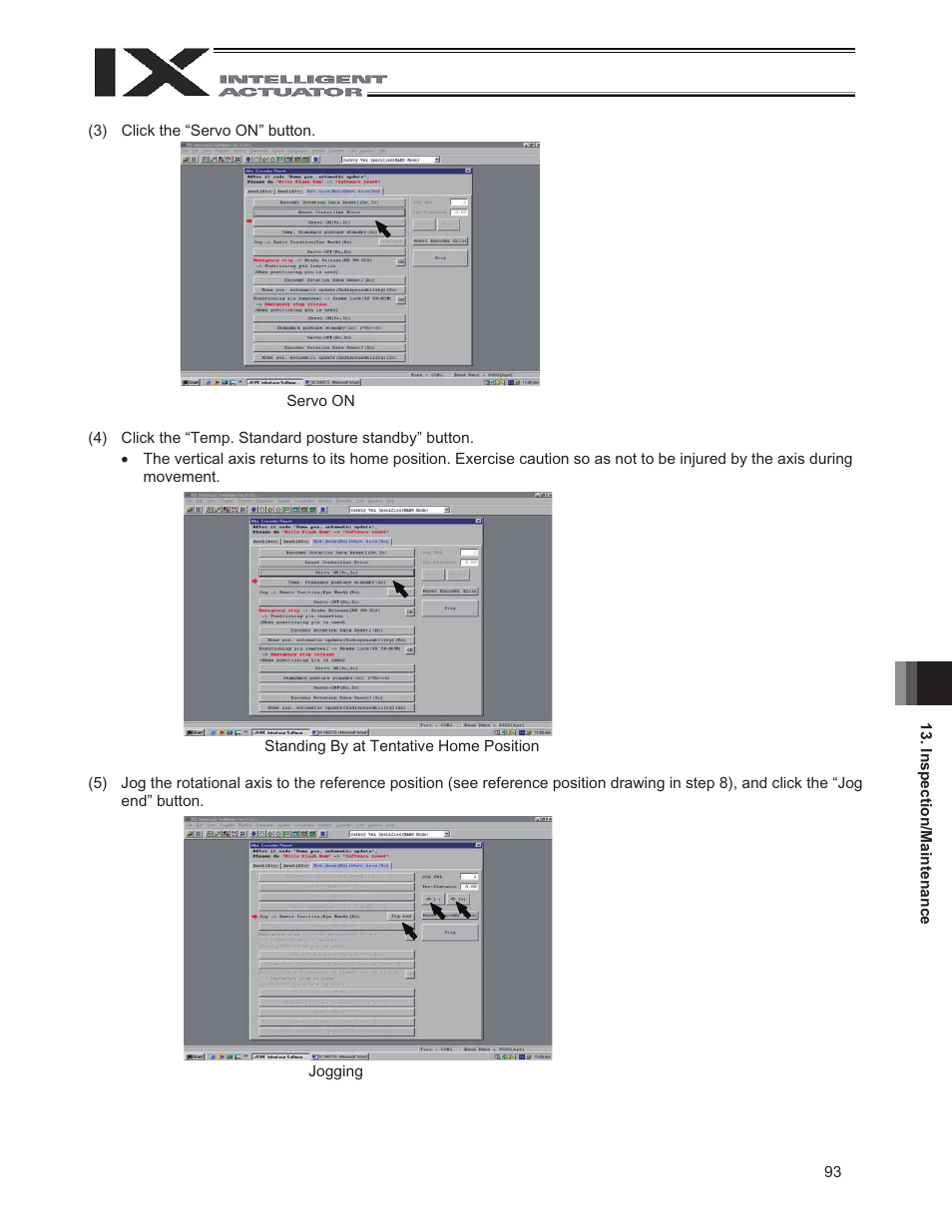IAI America IX-NNW3515H User Manual | Page 99 / 110