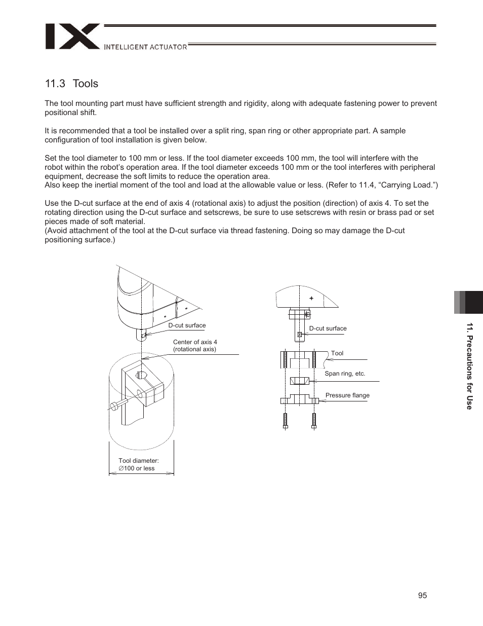 3 tools | IAI America IX-NSN6016H User Manual | Page 103 / 142