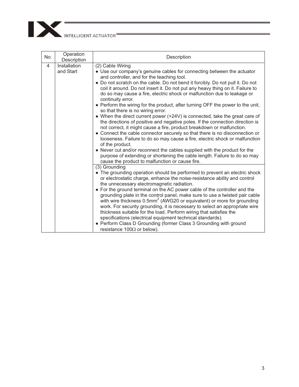 IAI America IX-NSN6016H User Manual | Page 11 / 142