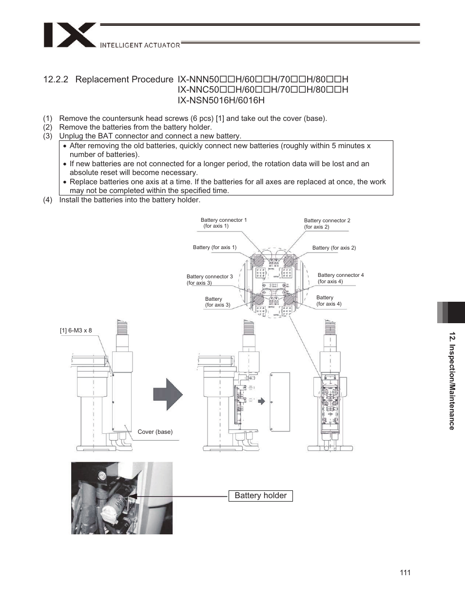 IAI America IX-NSN6016H User Manual | Page 119 / 142
