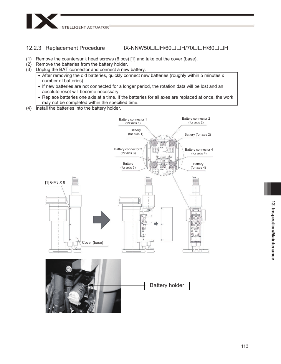 IAI America IX-NSN6016H User Manual | Page 121 / 142