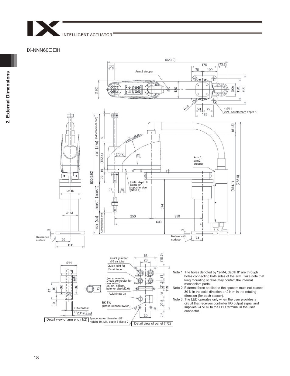 IAI America IX-NSN6016H User Manual | Page 26 / 142