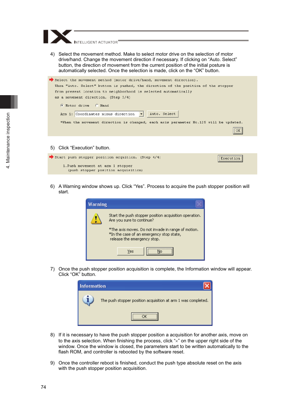 IAI America IX-NNN12040 User Manual | Page 80 / 90