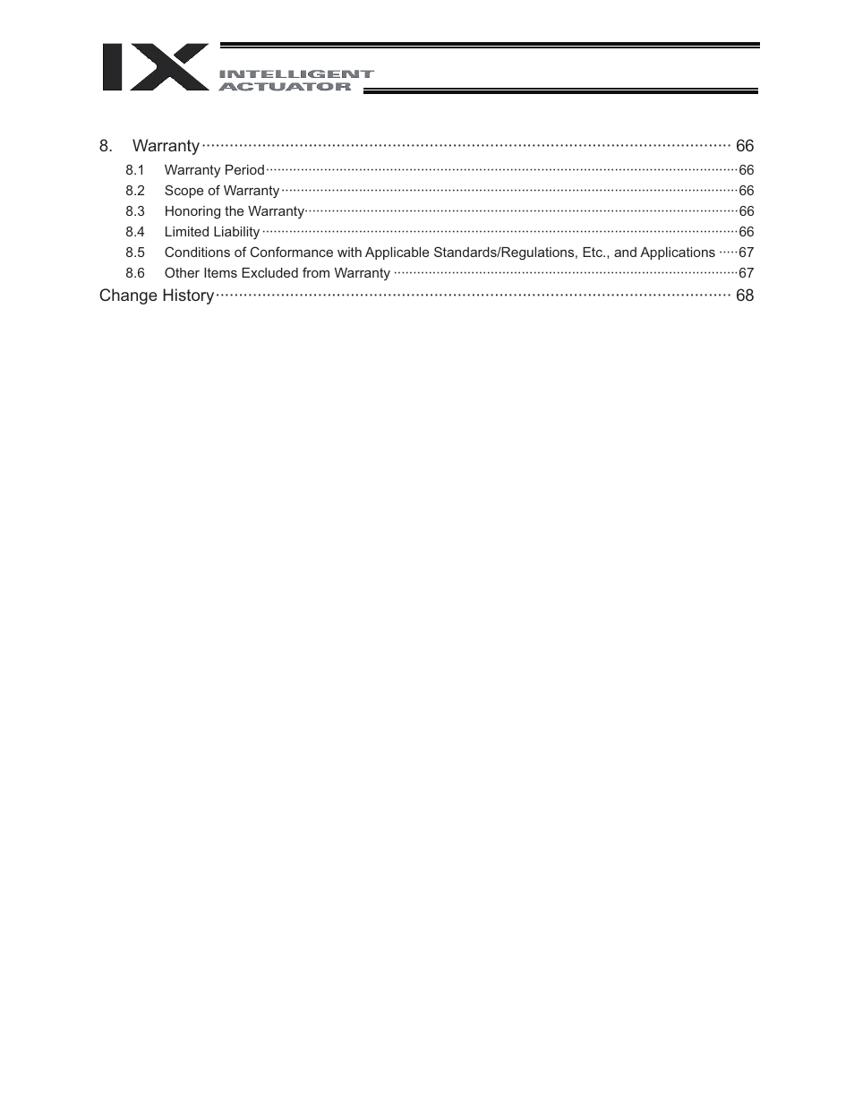IAI America IX-NNC3515 User Manual | Page 6 / 76