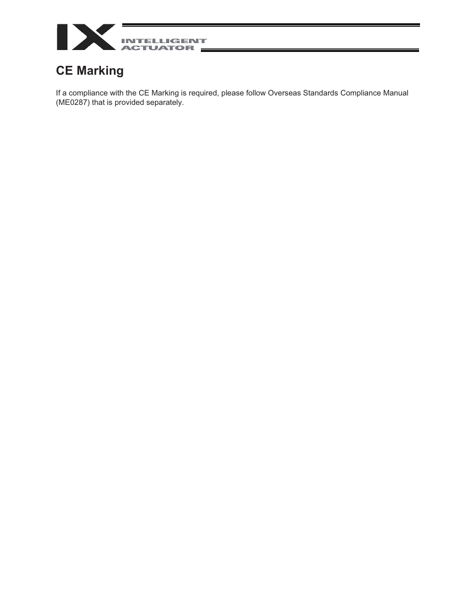 Ce marking | IAI America IX-NNC8040 User Manual | Page 4 / 90