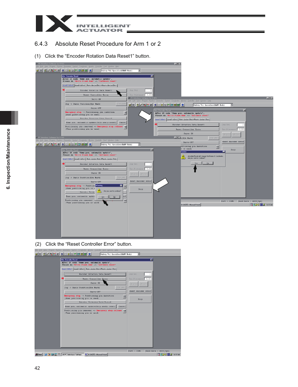 IAI America IX-NNW3515 User Manual | Page 48 / 76