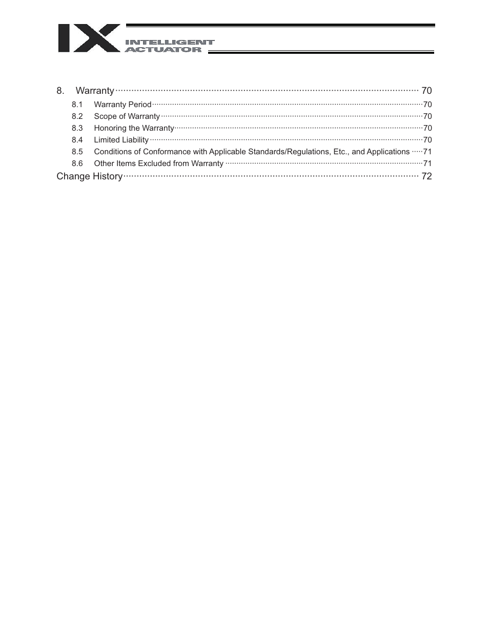 IAI America IX-UNN3515 User Manual | Page 6 / 80