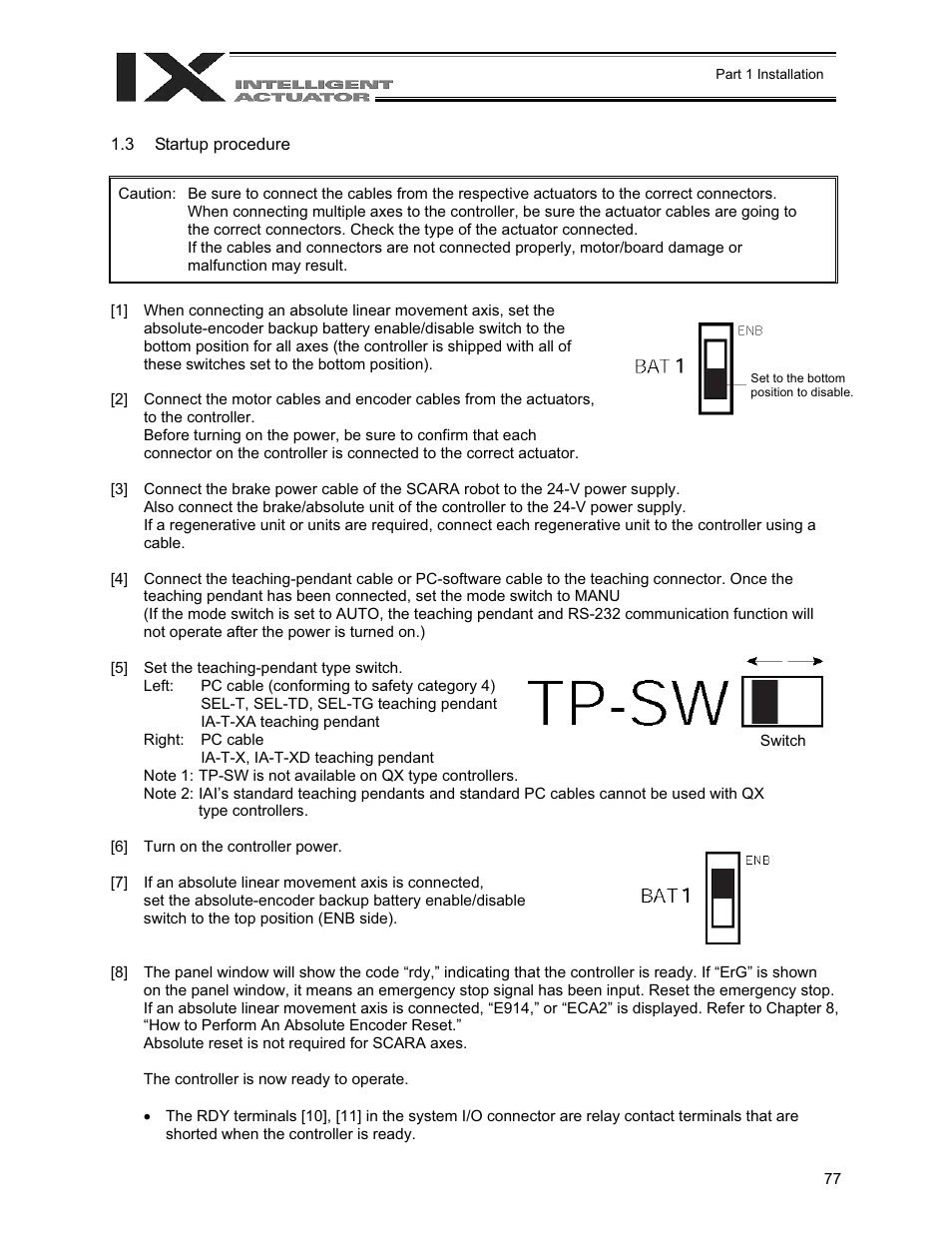 IAI America XSEL-QX User Manual | Page 101 / 558