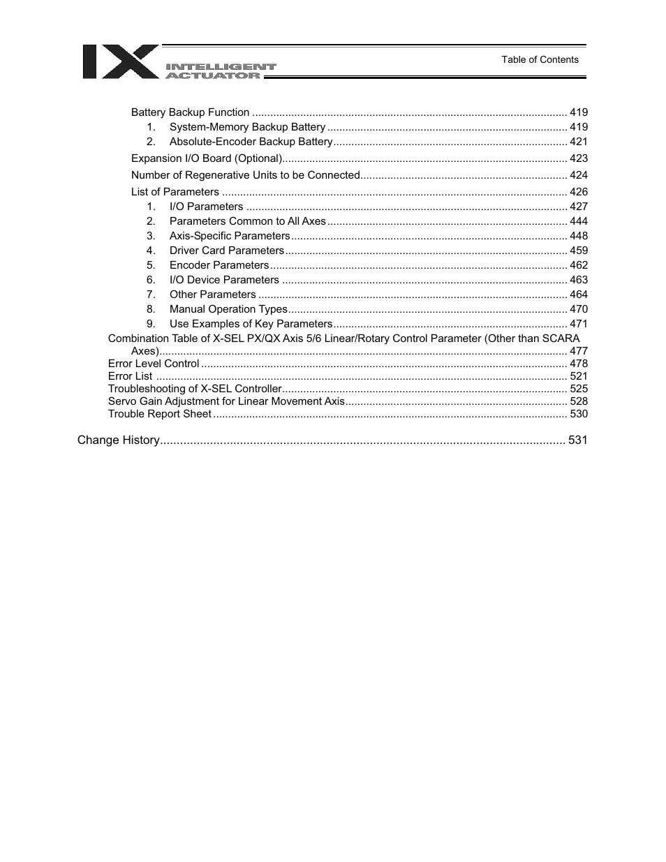 IAI America XSEL-QX User Manual | Page 13 / 558