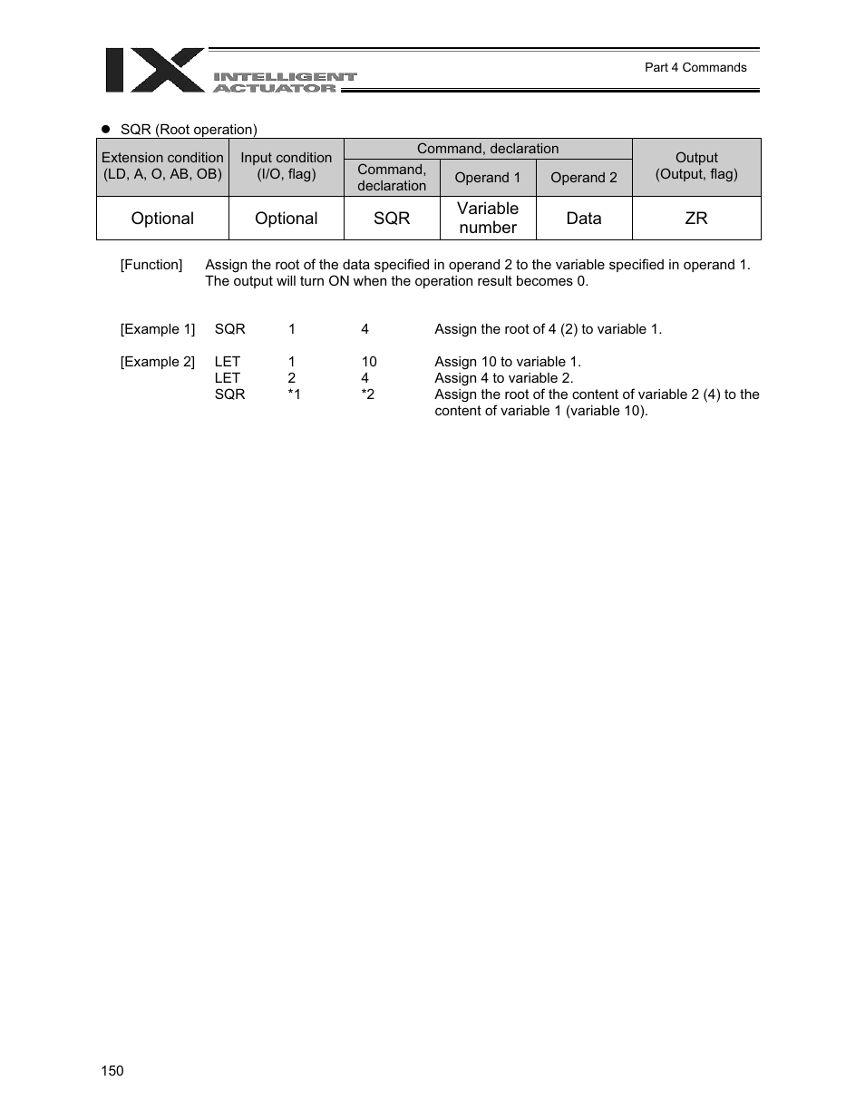 IAI America XSEL-QX User Manual | Page 174 / 558